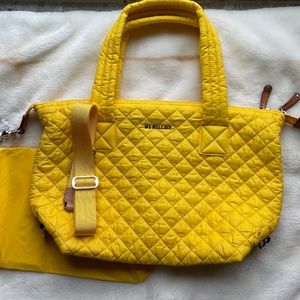 MZ Wallace Medium Sutton Daffodil EUC